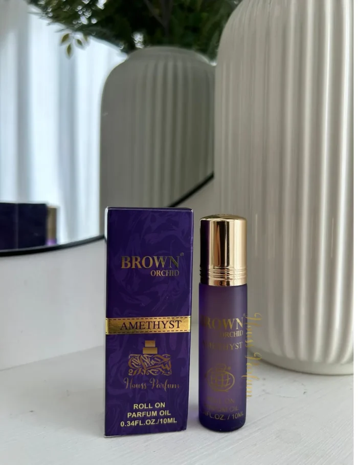 Roll On Brown Orchid Amethyst - Fragrance World